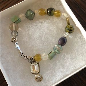 Hand beaded bracelet